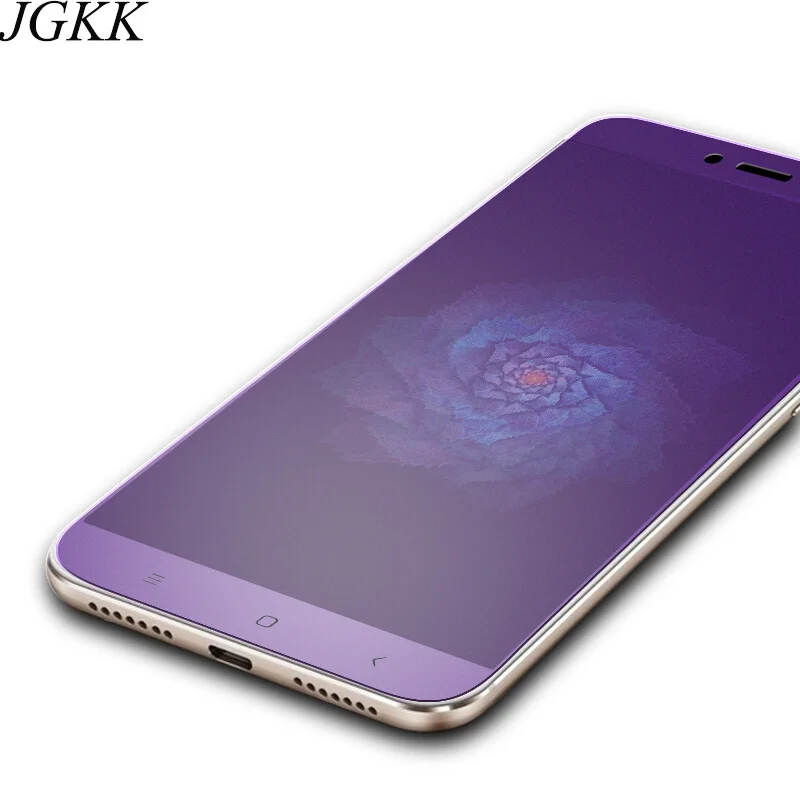 

JGKK Anti-blue Matte Tempered Glass For Xiaomi Mi Max 2/Max 3 Anti Blue Frosted Screen Protector For Mi MIX 2S Note 3 Film