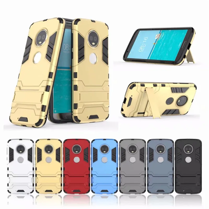 For Moto G6 Plus Cover Moto G6 Plus Case On For Moto G 6 plus 2in1 Armour 2 in 1 Hard Combo