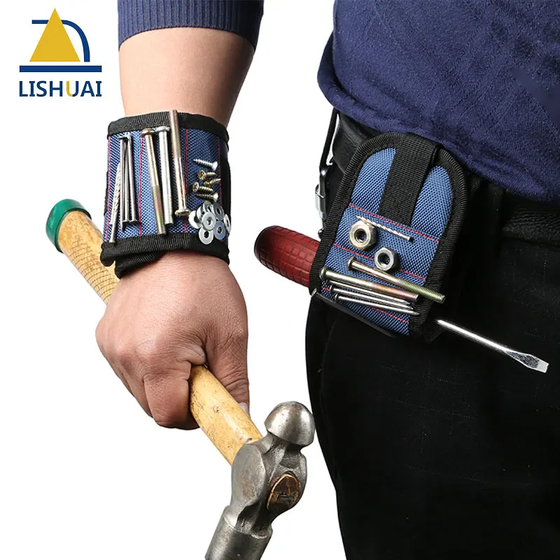 

Strongest Magnetic Wristband for Holding Screws, Nails, Drill Bits Best Magneteic Tool For Mechanics