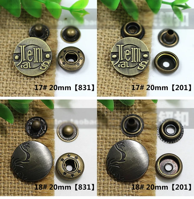 12 Design 15mm Vintage Elegant Carved Bronze Color Snaps Metal Decorative  Button For Clothes Leather Craft Sewing Accessories - Buttons - AliExpress