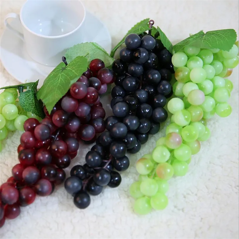 Имитация струн винограда искусственный пластиковый виноград декоративный фруктовый имитация фруктов домашний декор для свадебной вечеринки и сада