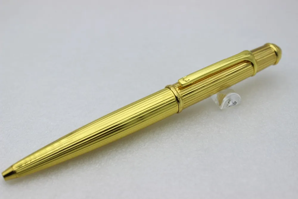

Free Shipping ! ! CARTIE Brand Diabolo Series Golden Drawing Golden Clip Ballpoint Pen --No box