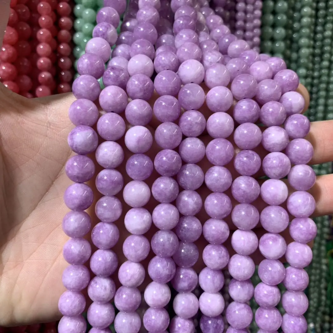 Мужские бусины из камня spodumene/Kunzite незакрепленные Бусины Из Натурального кварца