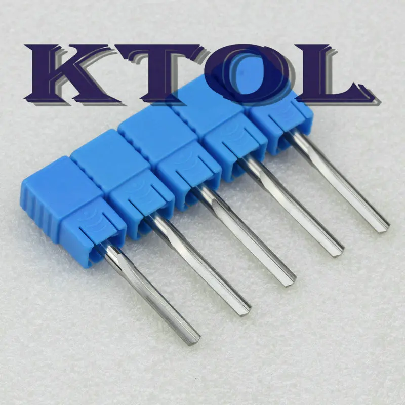 straight cutter milling tool end mill