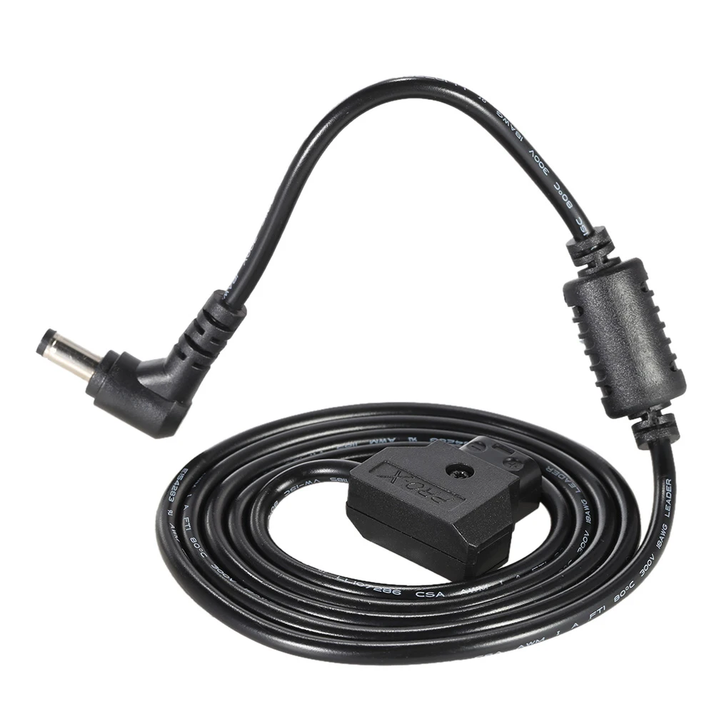 Andoer D Tap 2 контактный Штекерный разъем к DC 5 5*2 мм шнур питания кабель для BMCC BMPC DSLR Rig