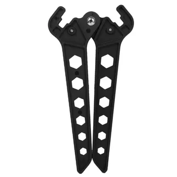 

Archery Bow Kickstand Legs for 3D shooting hunting range Black