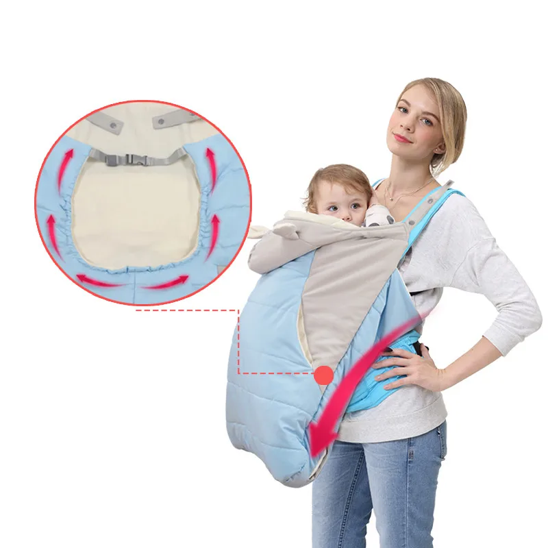 2018 Winter Baby Backpack Carrier Cover Autumn Cloak Warm Cover Carrier Cover Baby Polar Cover For Baby Children's carrying case