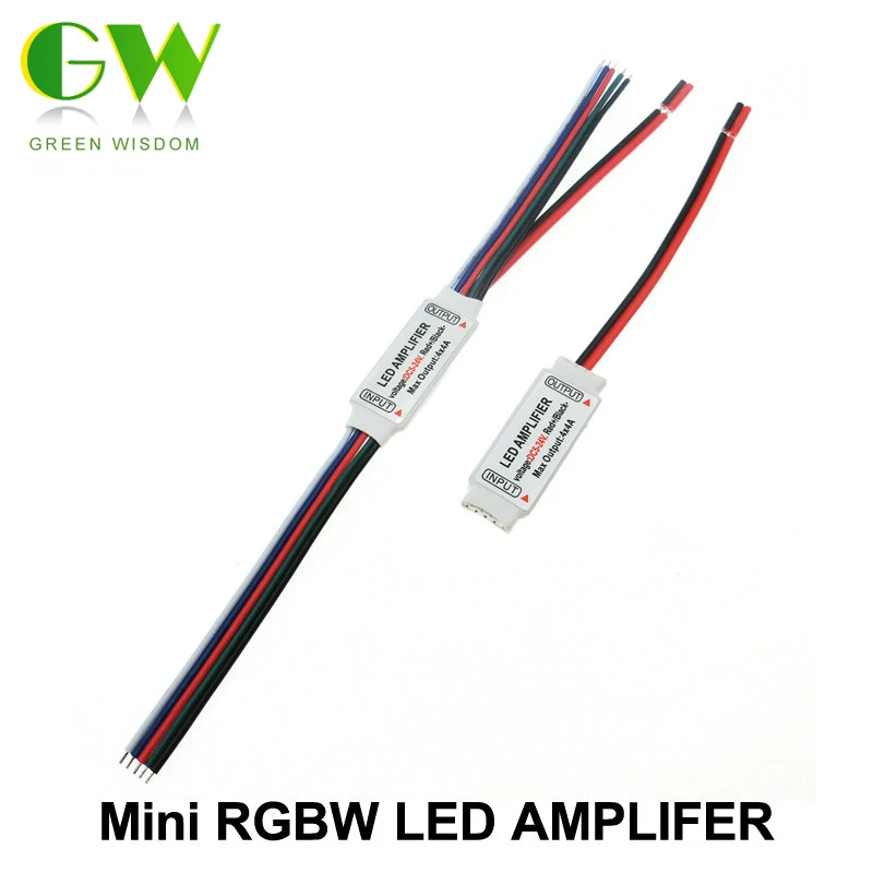RGBW LED Amplifer DC5 24V 4A * 4 Channel LED Amplifier for