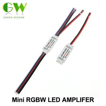 

RGBW LED Amplifer DC5-24V 4A * 4 Channel LED Amplifier for RGBW LED Strip Power Repeater Console Controller.
