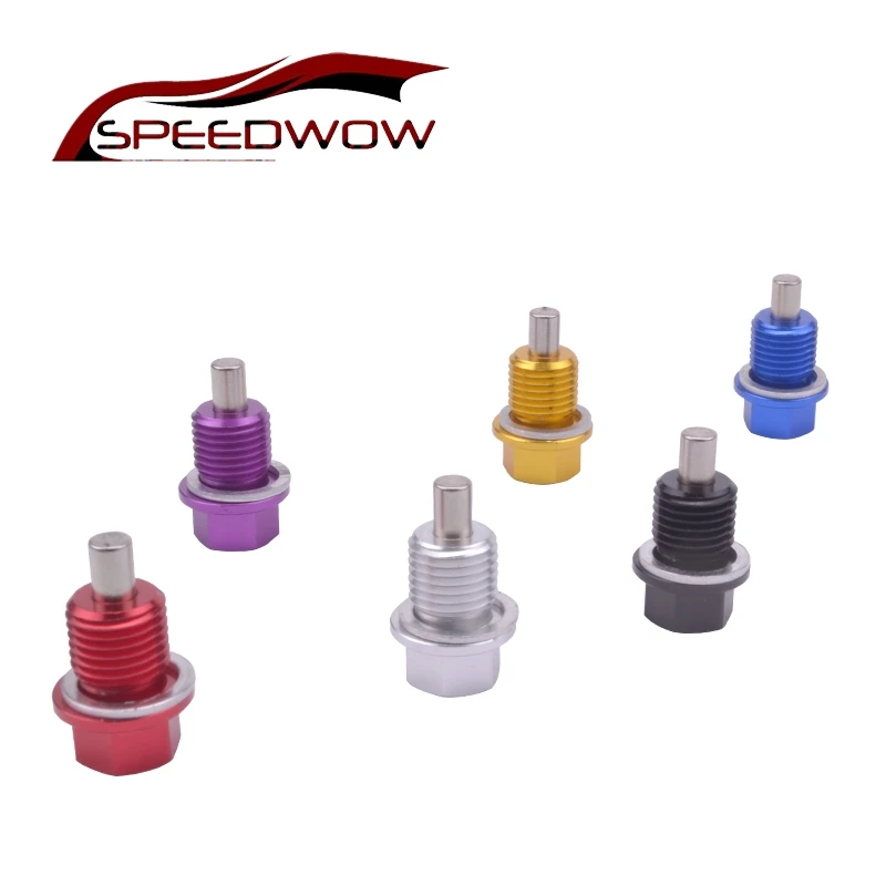 Магнитная гайка масляного поддона SPEEDWOW сливная пробка для масла винт слива M14 * 1 5