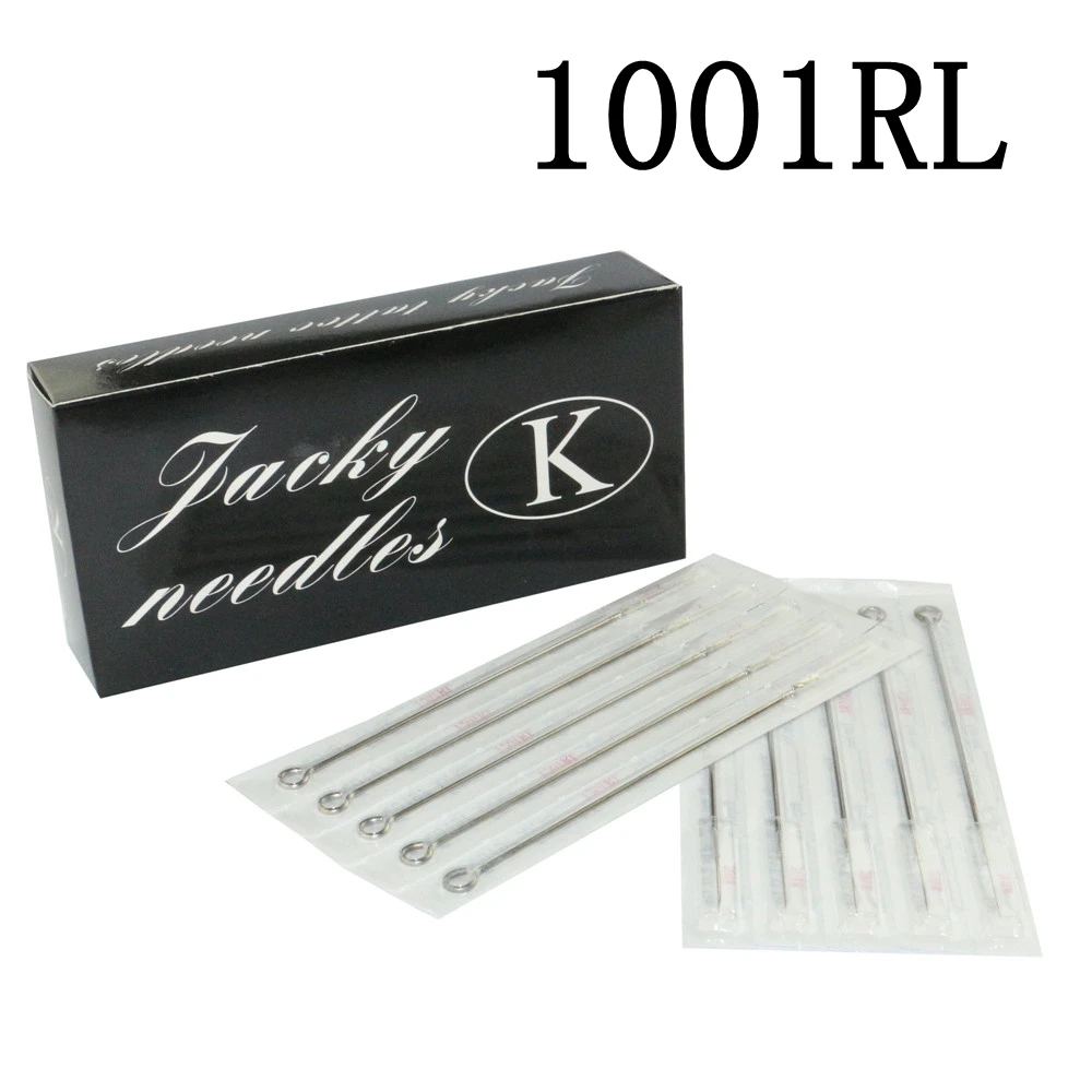 100PCS Professional Tattoo Needles 1RL Disposable Sterilze Tatoo