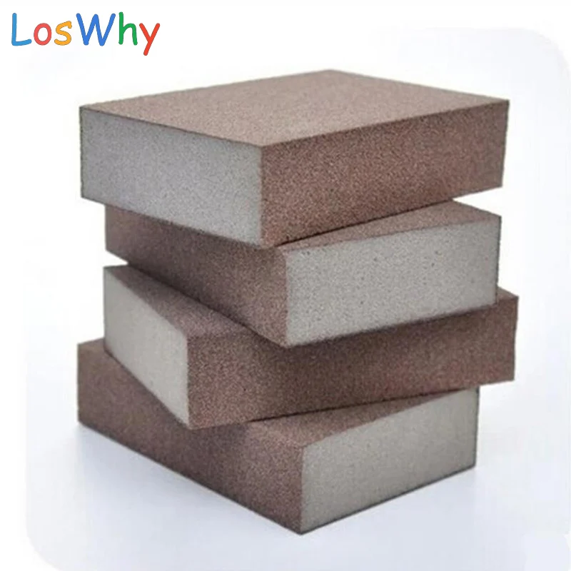 

10 pcs/lot 10*7*2.5CM High Quality Carborundum Magic Sponge Brush Kitchen Home Washing Cleaning Cleaner Tool