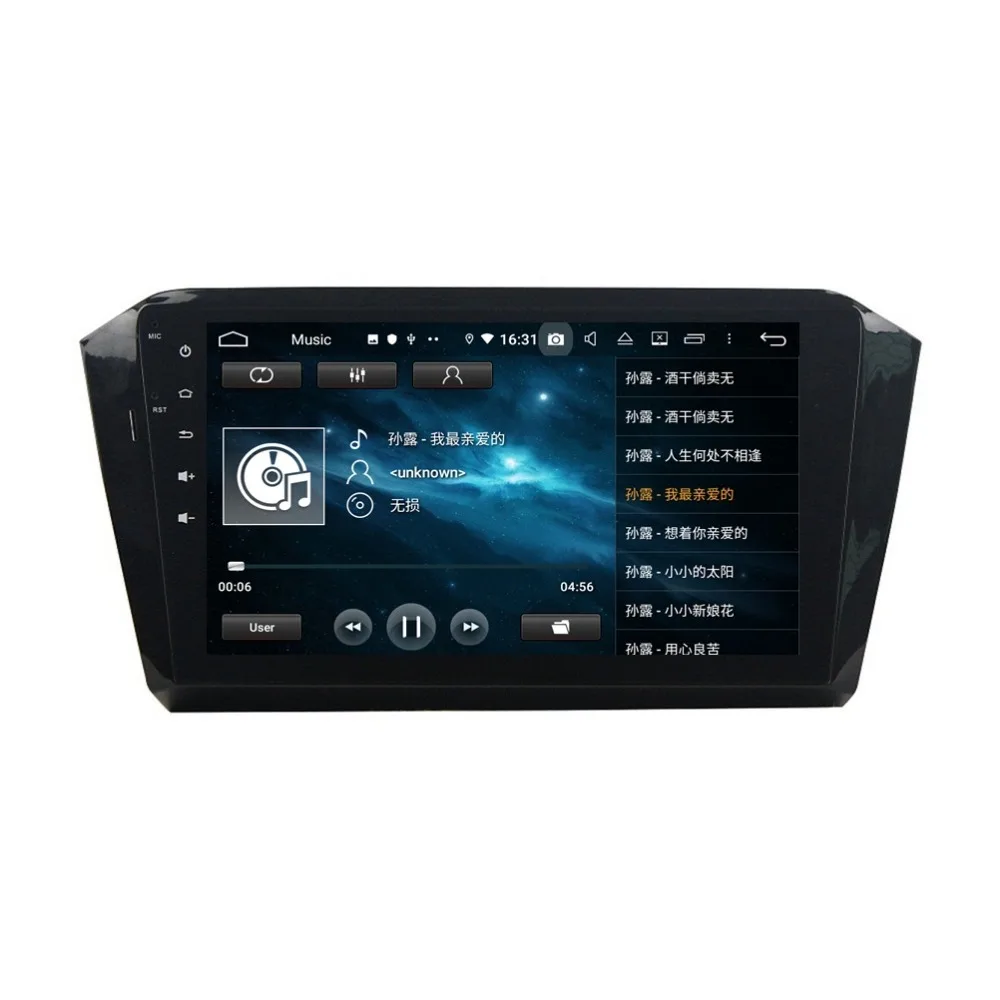 Perfect DSP Android 9.0 Octa Core 10.1" Car Radio DVD GPS for VW Volkswagen Magotan 2016 2017 4GB RAM Bluetooth 4.2 WIFI DVR 32GB ROM 6