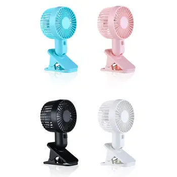 

Fan Clip Electronic Double-Blade Air Cooling Table Adjustable USB Rechargeable Portable Home Office School