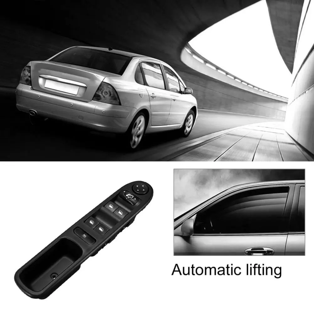 

Stylish Left Front Automobile Electric Door Switch Car Window Control Glass-frame Riser For Peugeot 307 307CC 307SW 2000-2007