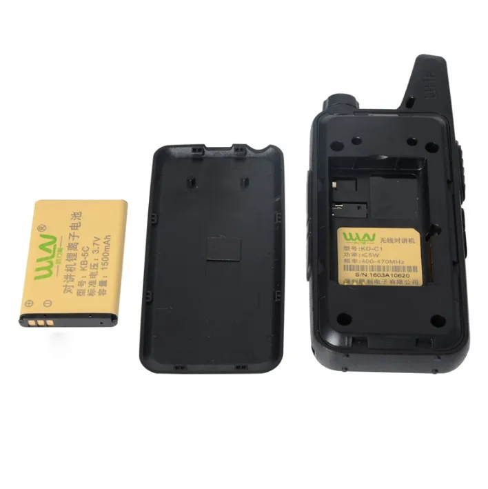 4 шт. портативная рация WLN KD C1/C2Walkie Talkie UHF 400 470 МГц мощность 5 Вт 16 каналов