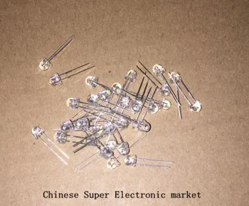 

500PCS 2PIN 3MM RGB 7 color slow flash LED light-emitting diode (LED) New products and ROHS 3mm RGB 7 color slow flash LED