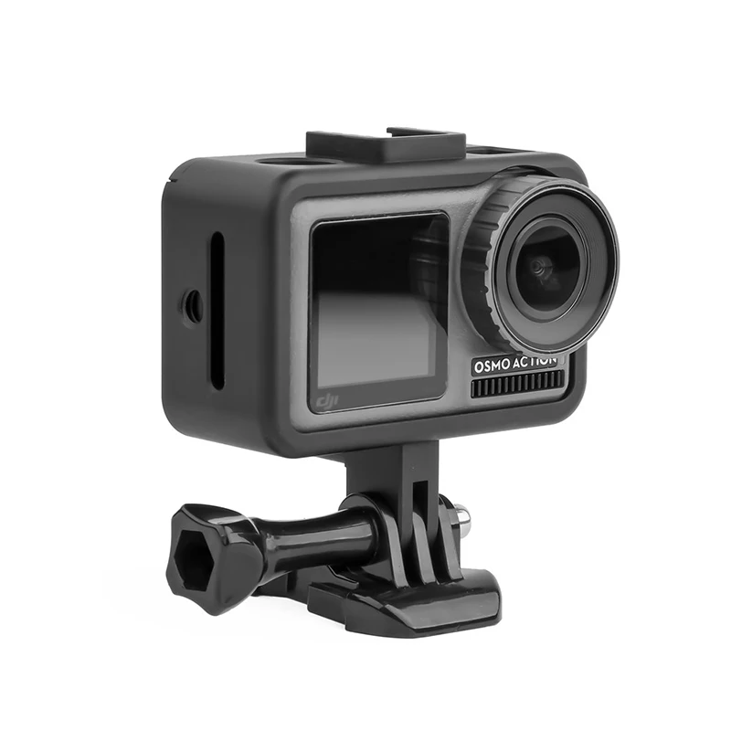 Protective Frame Case Aluminum Alloy Frame Housing  Mount Holder Adapter For DJI Osmo Action Sports Camera Accessories (13)