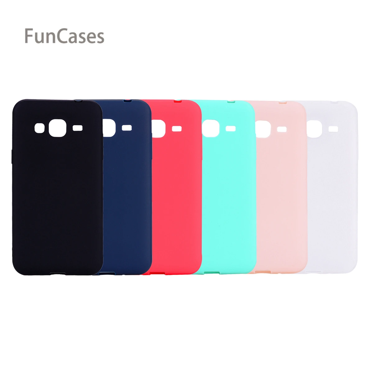 Однотонный чехол СПС Coque samsung J310 Мягкий силиконовый для телефона Fundas мягкий