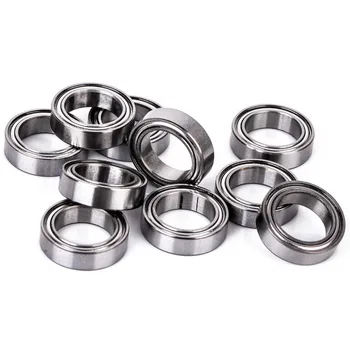 

10pcs 6700ZZ Shielded Ball Bearings 10x15x4mm Steel Metal Ball Bearings Thin Wall Roller