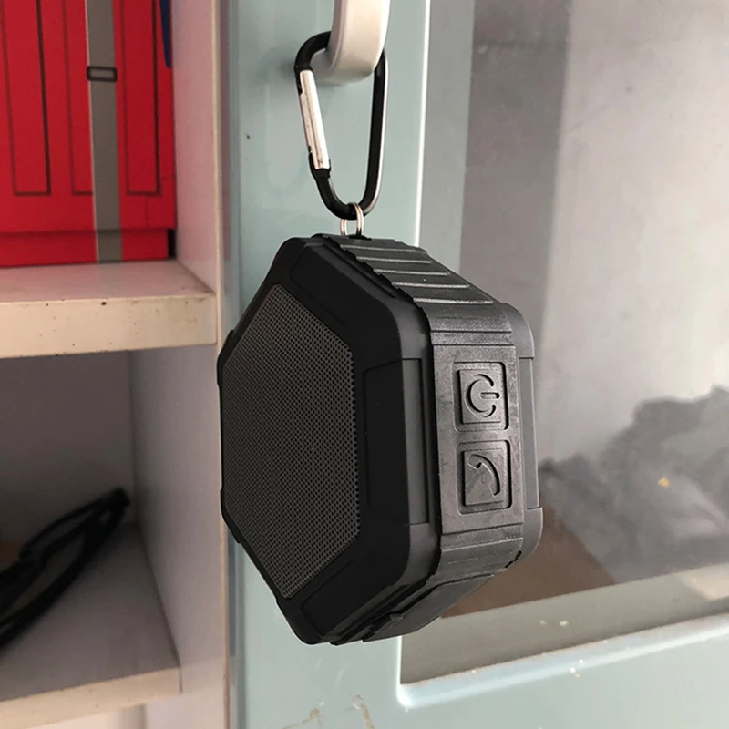 Открытый портативный Bluetooth динамик мини шестиугольный беспроводной 4,2 edr-динамик водонепроницаемый грязеотталкивающий падение Музыка динамик s