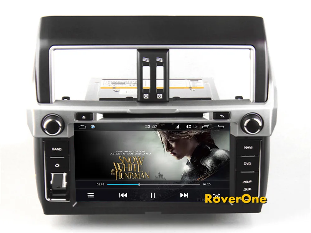 Sale RoverOne Android 8.0 For Toyota Prado 2014 2015 Car Multimedia Player Radio Stereo DVD GPS Navigation Sat Navi PhoneLink 15