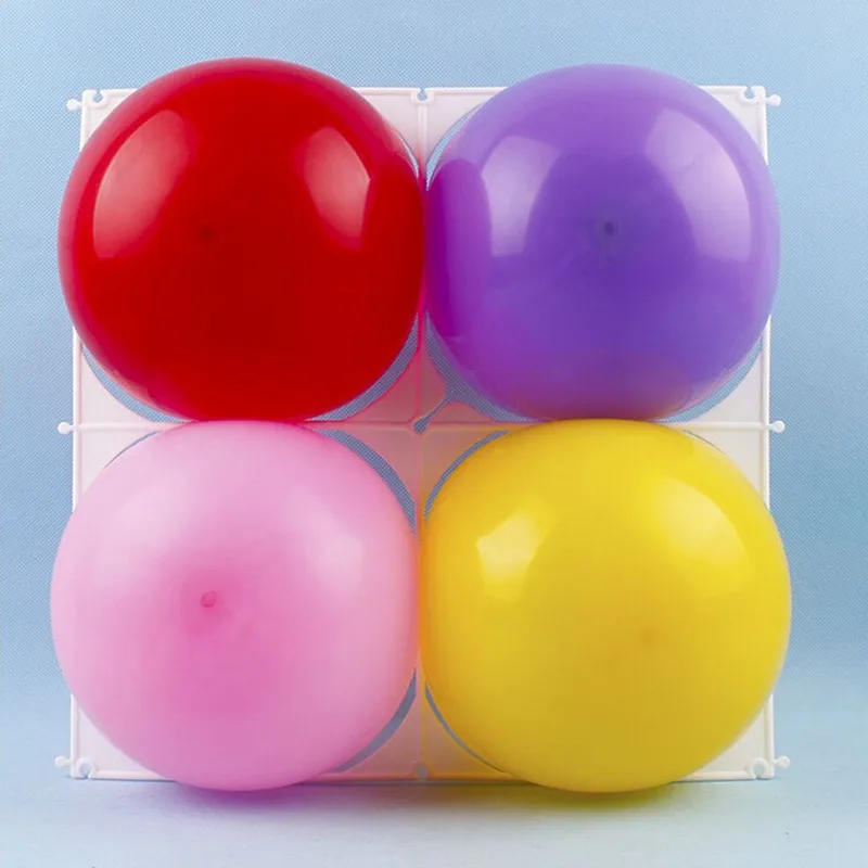 20 шт./лот воздушные шары сетки стены латексные шары аксессуары для моделирования пластик 4 отверстия 9 отверстий воздушные шары сетки аксессуары день рождения