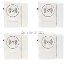 Безопасность добермана дома охранной сигнализации системы двери окна магнитный Предупреждение охранной датчики безопасности сигнализации дома 4 шт