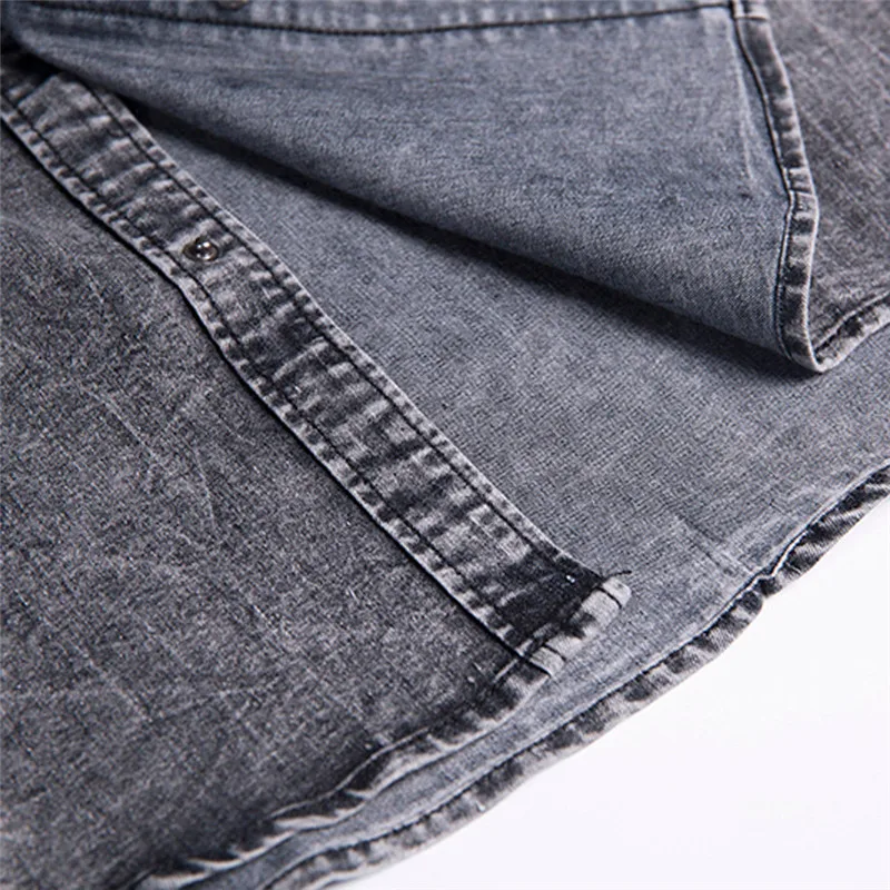 Для Мужчин's повседневное Slim Fit кнопка рубашка с летняя футболка с карманом блузка c0301
