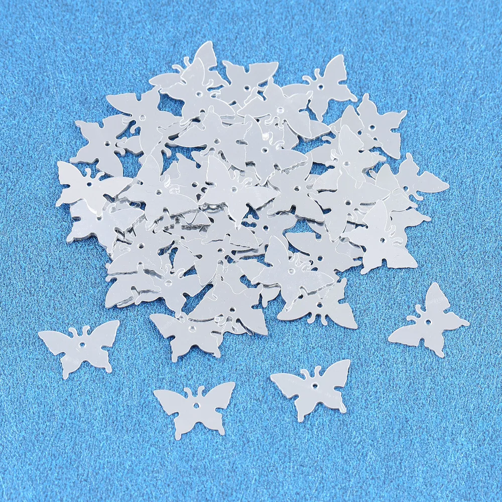 15g Shine Butterfly Confetti Wedding DecorationsTable Scatters Birthday Party Supplies Foil