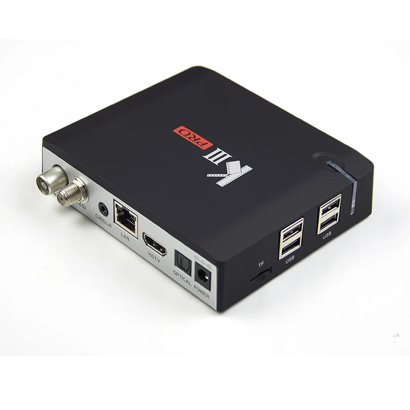 MECOOL KIII PRO DVB T2 S2 C Android 7 1 tv Box 3GB 16GB Amlogic S912 Восьмиядерный Wifi 4K Combo NEWCAMD Biss key
