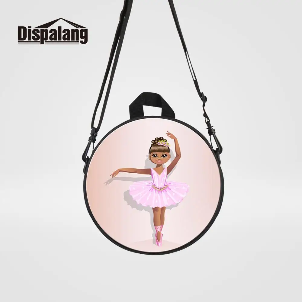 Backpack38 Круговой рюкзак для маленьких девочек, детская Милая Мини-круглая сумка-мессенджер с рисунком аниме, Детская сумка через плечо для детского сада - Цвет: Backpack38