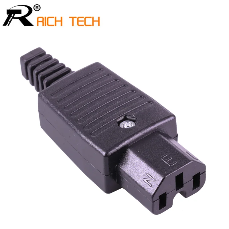 10pcs New arrival 220V DC/AC power jack terminal 3pin AC/DC plug power