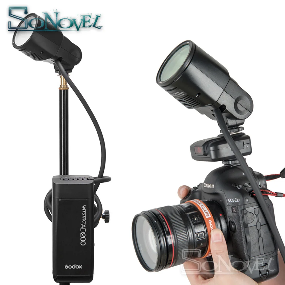 Аксессуары для вспышки Godox AD200 TTL Flash H200R Кольцевая вспышка дверь шкафа тубус