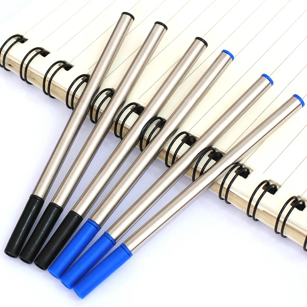 3Pcs 11CM Length 0.5mm Writing Point Black Ink Ballpoint Pen Refills
