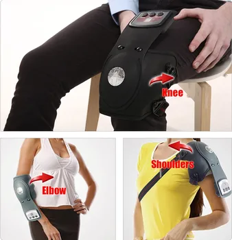 

Physiotherapy instrument for knee joint Hot compress knee massage instrument Electrothermal knee pad Home rehabilitation