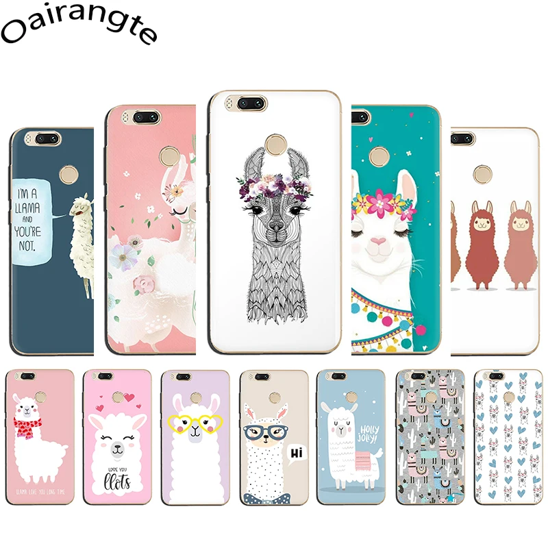 

Lama Llama Alpacas Animal Hard phone Case for Xiaomi 5 5S 5X 6 6X 8 A1 A2 Lite 9 9se Mix 2S F1 Max 3 9T A3 Pro CC9e