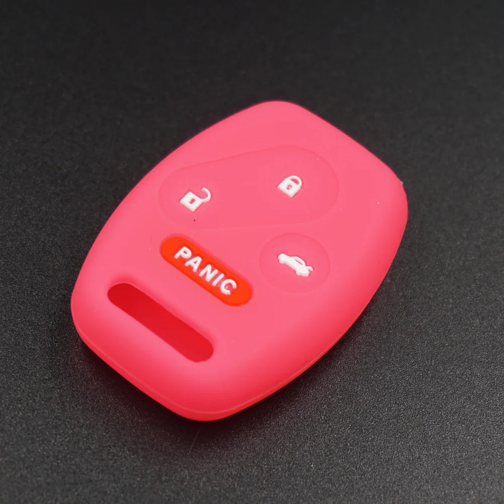Xinyuexin силиконовый чехол для автомобильного ключа Honda 2003 2008 2009 Accord CR V Civic Insight Remote Key