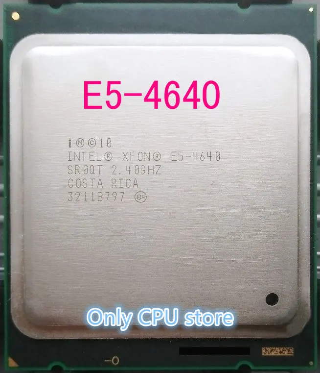 E5-4640 Intel Xeon E5 4640 2,4 GHZ 8-ядерный 20 МБ SmartCache FCLGA2011 95W