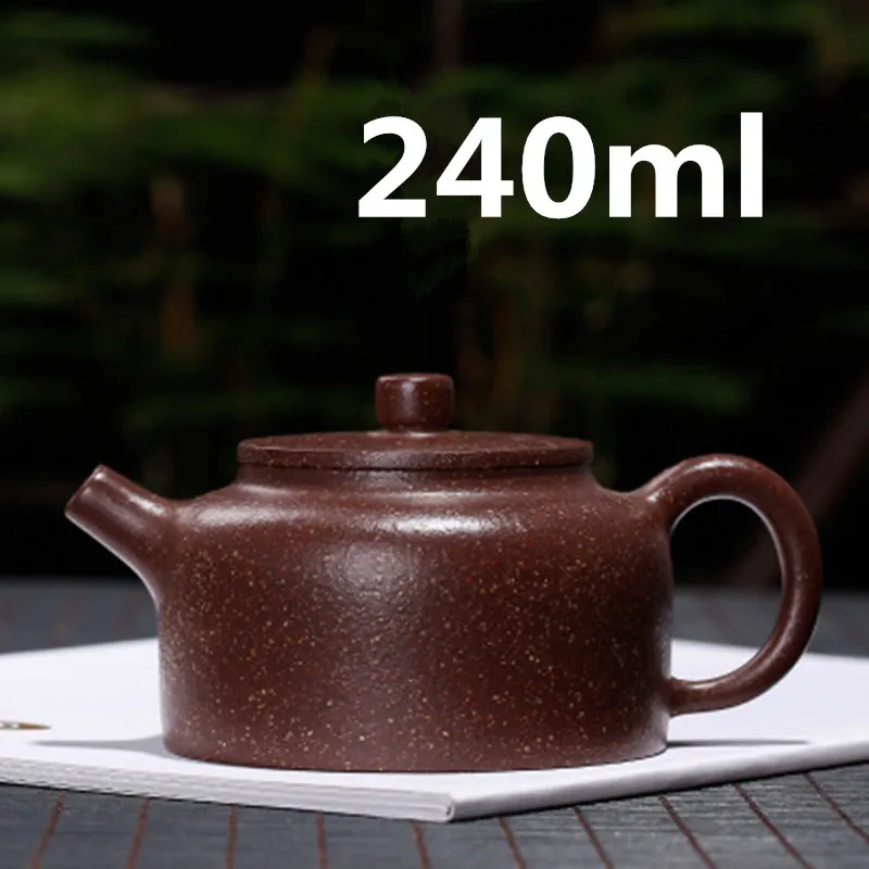 

Chinese Ceramic Teapot Yixing Zisha Teapot Beautiful GongFu Tea Set 240ml New Arrived High Quality With Gift Box Safe Packaging