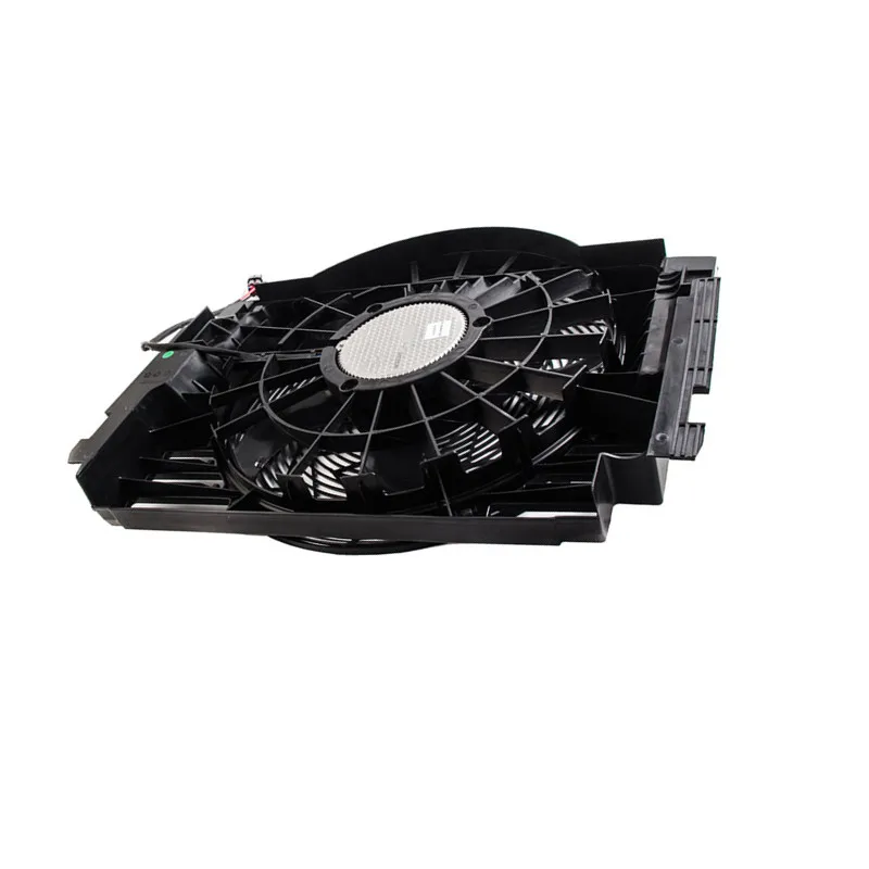 

Car Engine cooler air conditioner electric fan E53 X5 2004-2006b mw4.4 3.0 4.8 4.6i Electronic fan Cooling net fan frame motor