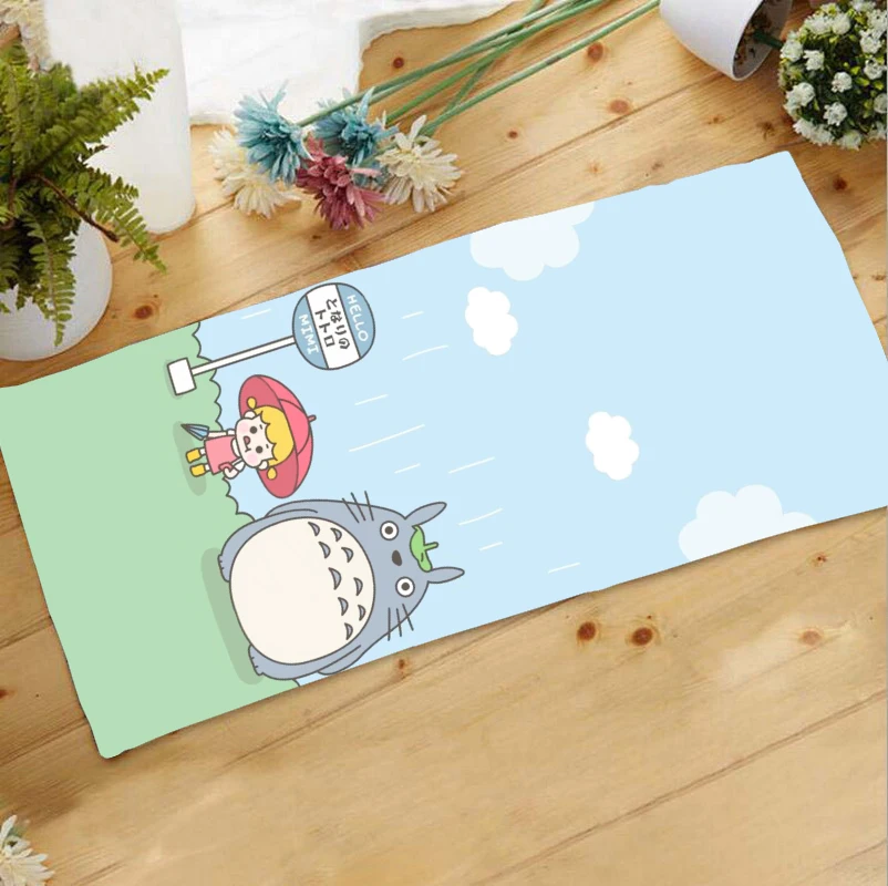 

Oct. Home Textile My Neighbor Totoro Anime Microfiber Fabric 71*32CM Towel #40354