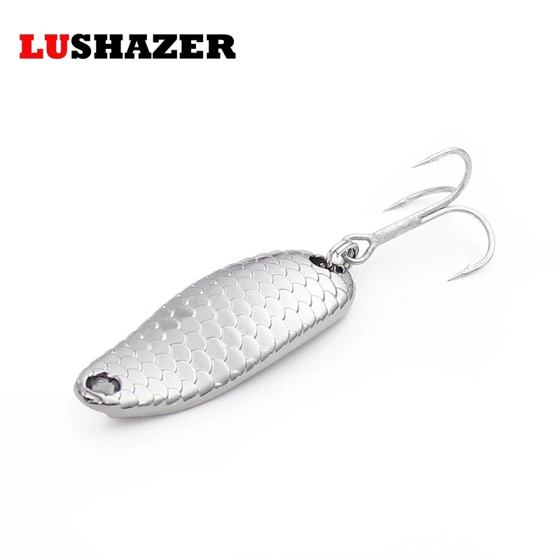 

Fishing spoon swimbait 5g 7g 10g 15g metal jig winter ice fishing carp fish fishing lure China tackles free shipping