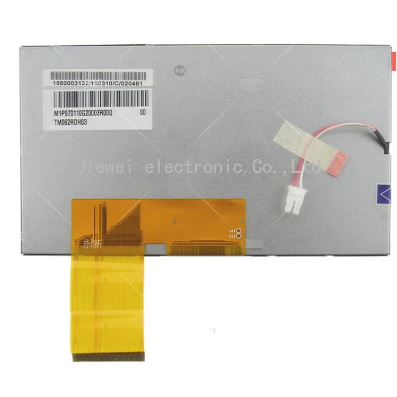 

free shipping 6.2" Lcd display TM062RDH03 Screen for Car DVD navigation gps audio systems