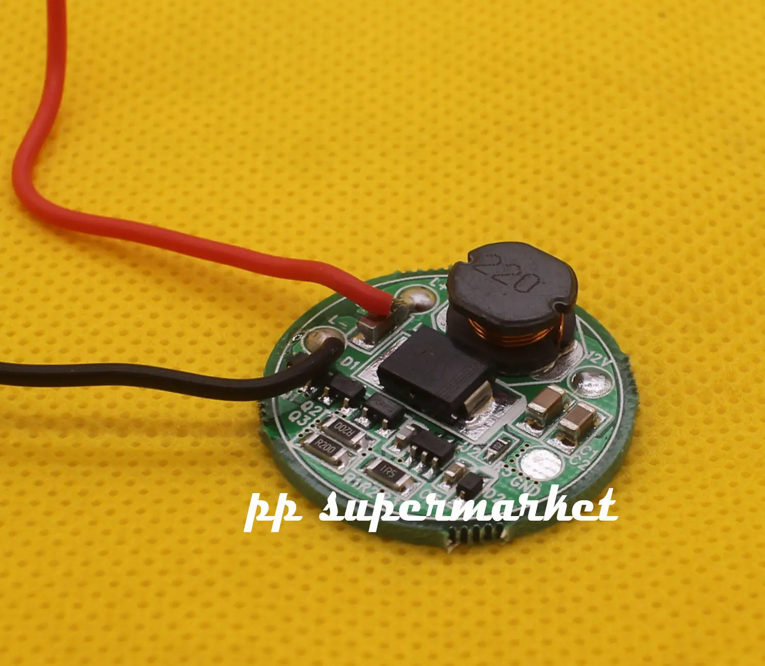 Cree XHP50 светодиодный драйвер один режим выход DC 6V вход DC12 24V 2 2.5A 28 мм