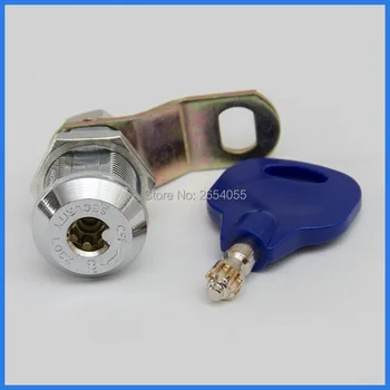 

5 pcs 27mm widely used tubular gaming machine cabinet cam lock with different keys