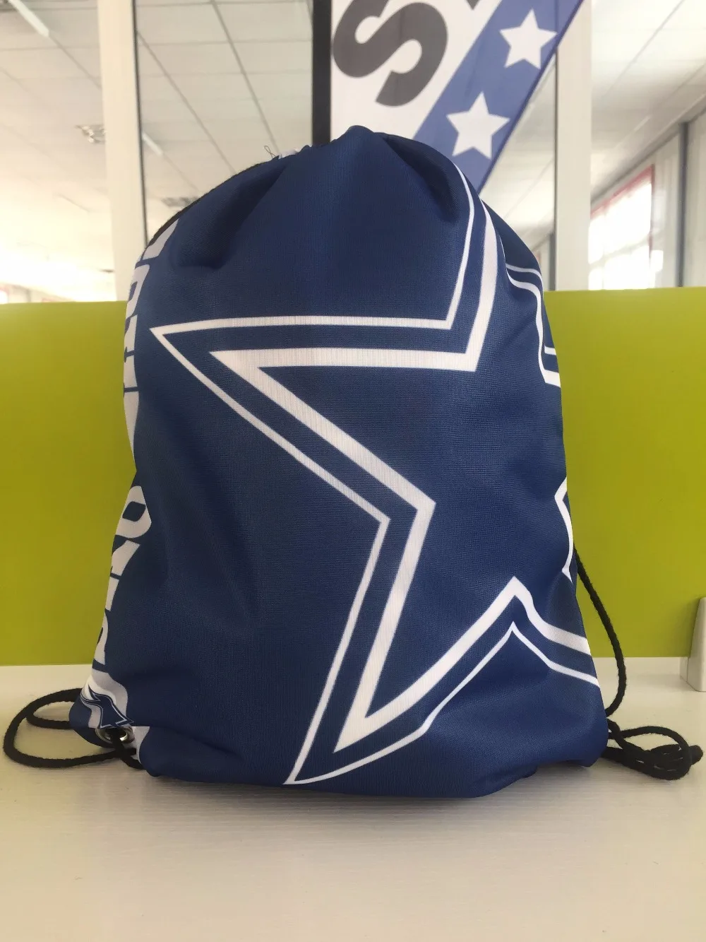 cowboys drawstring backpack