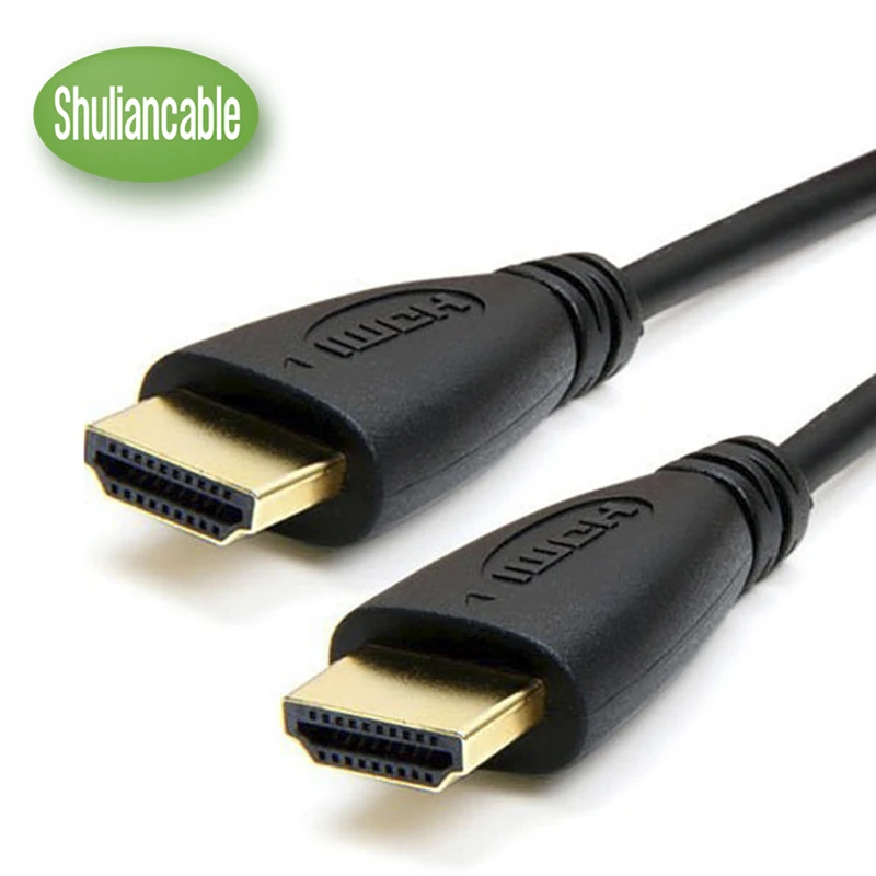 

HDMI Cable 1.4 Version HD 1080P 3D for HDTV XBOX PS computer cable High speed Gold Plated Plug Male-Male1ft1M1.5m2M3M5M7.5M10M