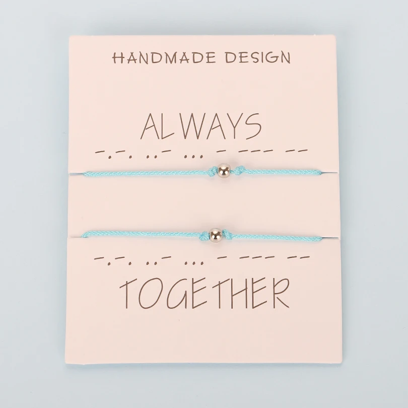 VEKNO 2pcs/lot 4mm Bead Couple Bracelets Set Men Braided Jewelry Adjustable Rope Red String Friendship Bracelet for Women VEKNO 2pcs/lot 4mm Bead Couple Bracelets Set Men Braided Jewelry Adjustable Rope Red String Friendship Bracelet for Women