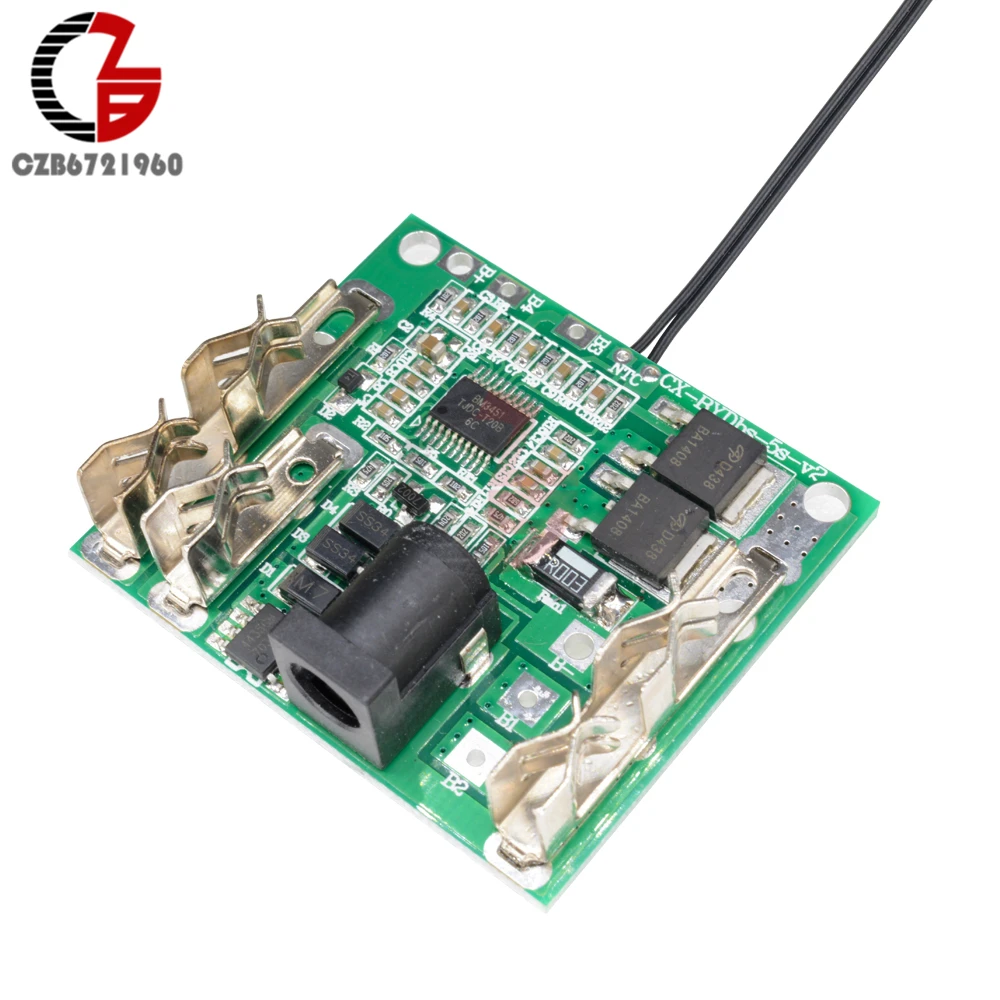 

5S 21V 20A Li-Ion Lithium Battery Charging Protection Board Battery Over Charge Discharge Current Short Circuit Charger Protect